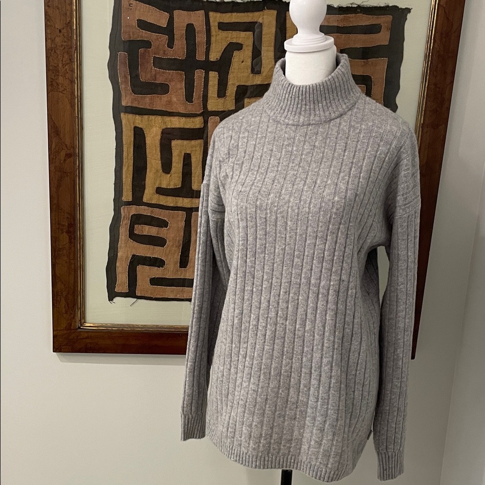 Eddie Bauer Ribbed Turtleneck Sweater